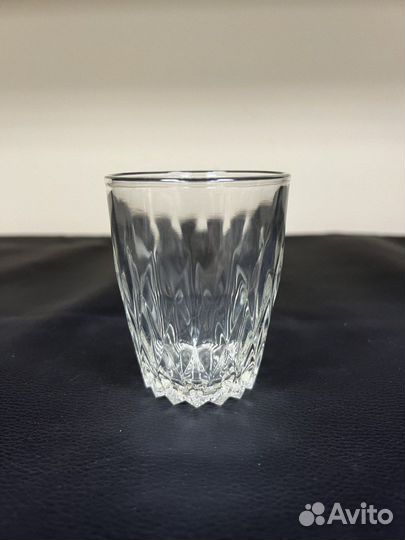 Стакан стекло ромбы 8 см 150 мл