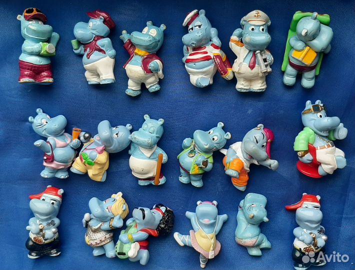 Игрушки из киндера 90х