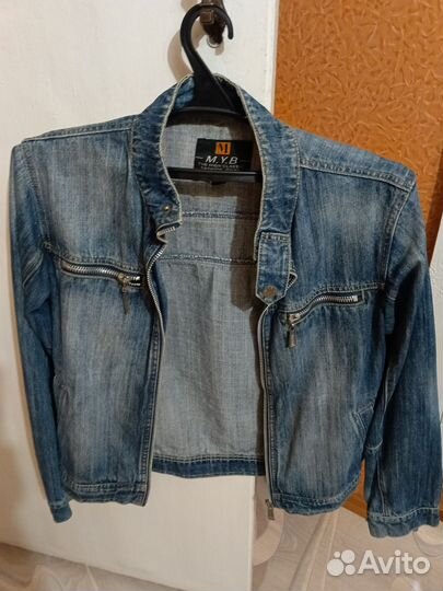 Джинсовая куртка мужская