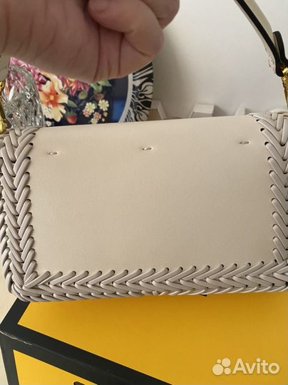 Сумка женская натуральная кожа fendi