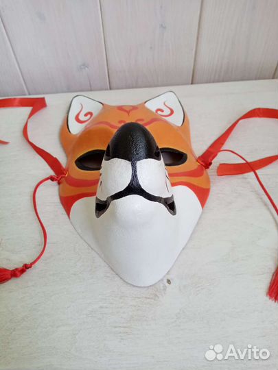 Маска лисы- кицунэ