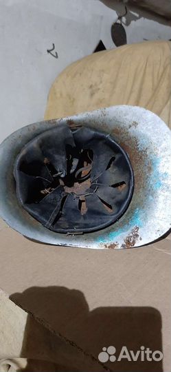 Шлем пожарный старинный