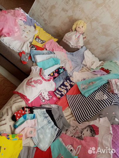 Пакет вещей на девочку 4-5 лкт