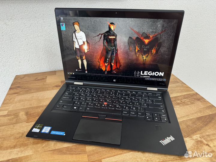 Сенсорный Lenovo Yoga i5-6300U 8Gb DDR4 SSD 512Gb