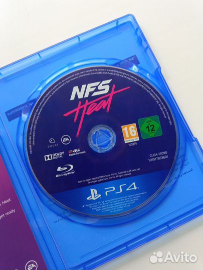 NFS heat диск на PS4