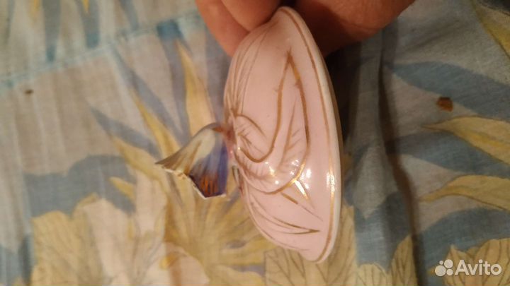 Крышка от чашки Кузнецов Ирисы