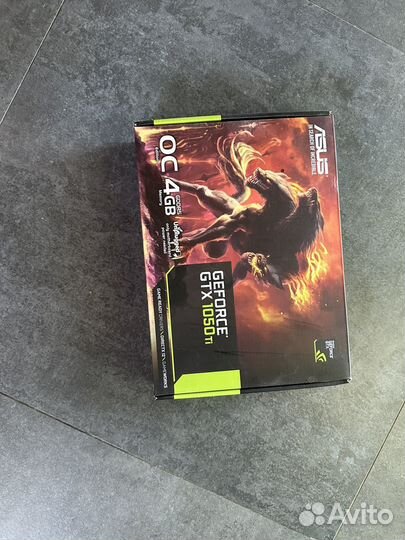 Nvidia Geforce GTX 1050 ti 4gb asus
