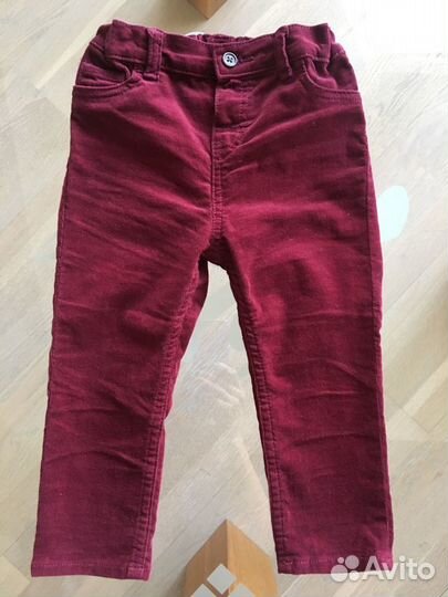 Штаны/джинсы/брюки на мальчика H&М 92 размер