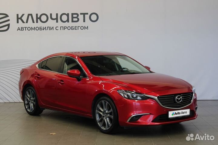 Mazda 6 2.0 AT, 2016, 153 904 км