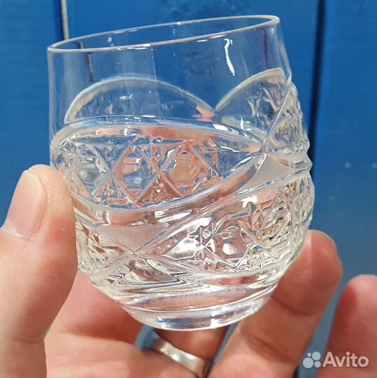 Набор для водки: штоф+6 стопок, Чехословакия