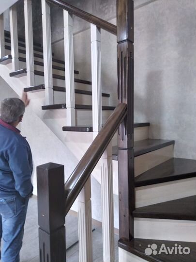 Деревянные лестницы, столярные работы