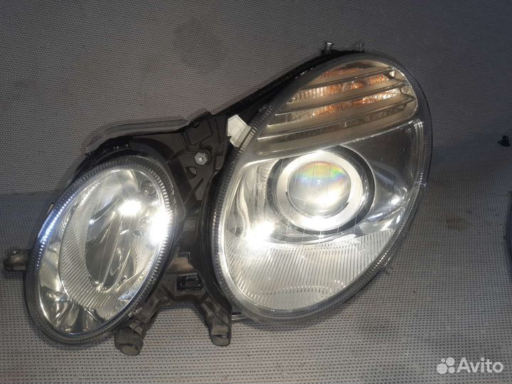 Фары на mercedes w 211 рестайлинг