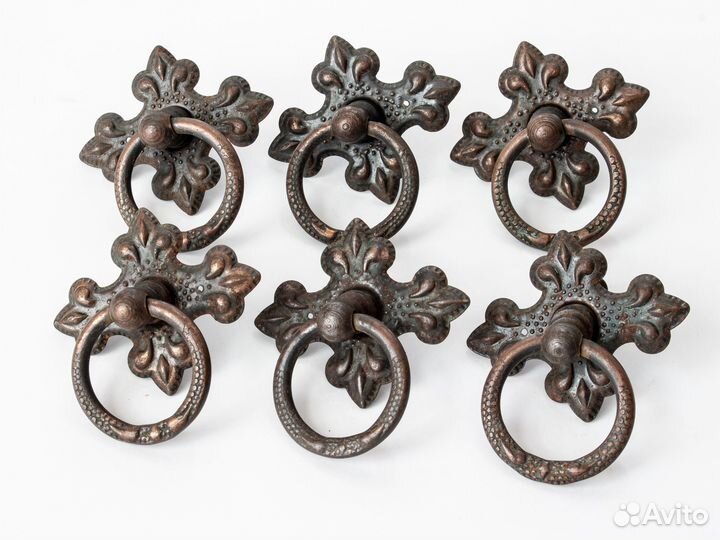 Ручки мебельные СССР 6шт