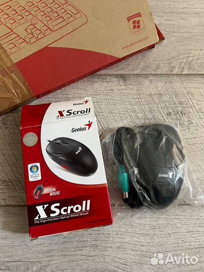 Клавиатура и мышь Genius PS/2