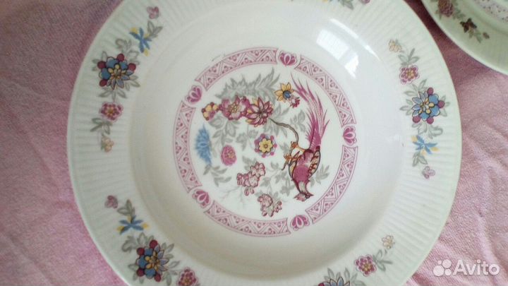 Kahla гдр 68 фарфоровый столовый сервиз