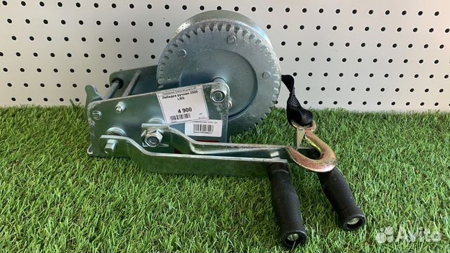 Лебедка ручная барабанная 1100кг