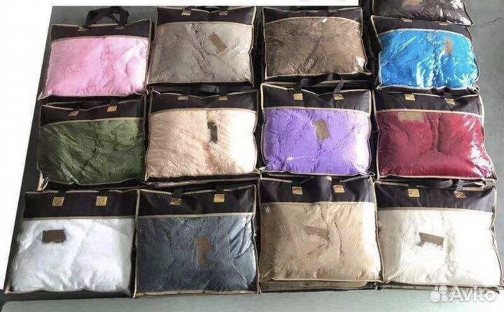 Пледы новые