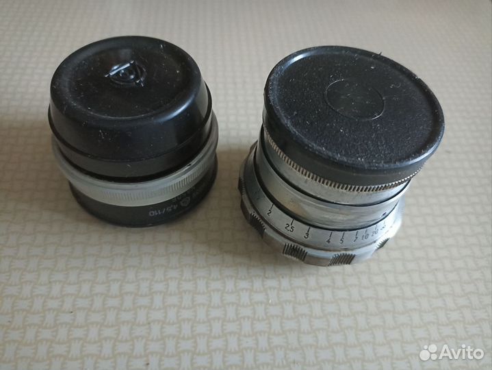 Объектив СССР. 2 шт.оптом