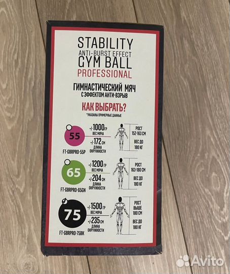 Гимнастический мяч фитбол