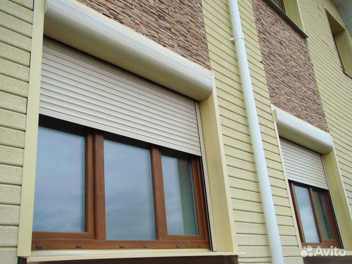 Рольставни на окна «алютех» 1150х1150мм