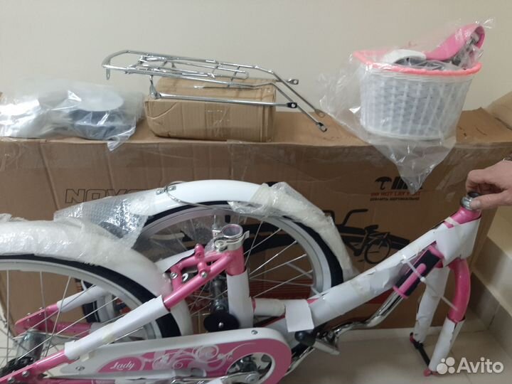 Велосипед детский новый Novatrack 20