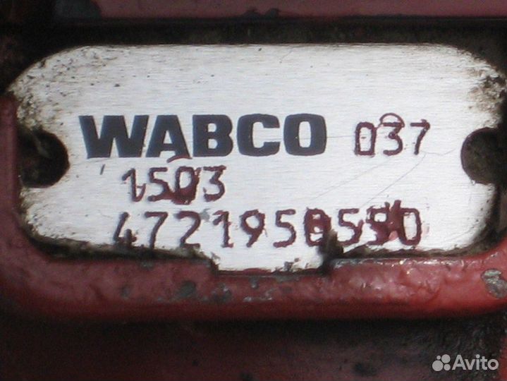 Кран ABS 4721950550 Wabco Scania Volvo Iveco MB