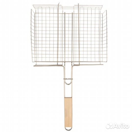 Решетка для барбекю глубокая средняя 34х26 см сок