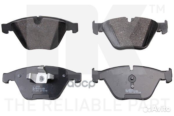 Колодки тормозные BMW 3 E90/E91/X1 E84 передние