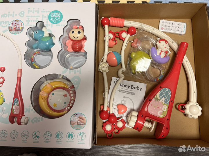 Мобиль карусель на кроватку