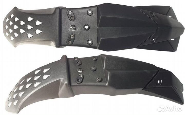 Крыло переднее TTR250a (задн. часть) (цв. черный)