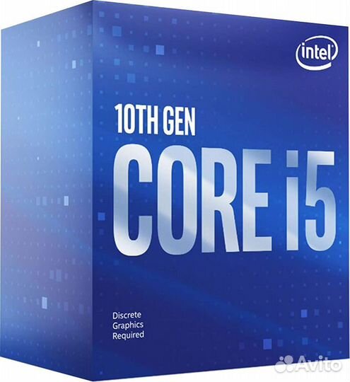 Процессор intel core i5 10400f Новый