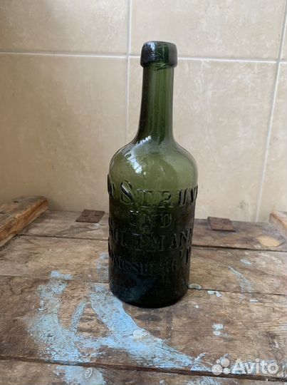 Немецкая бутылка Dr.struve soltmann konigsberg
