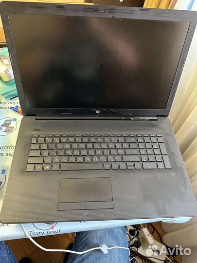 Игровой ноутбук 17.3» HP 17, SSD 240gb + 480gb