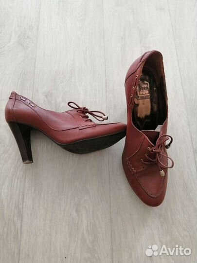 Кожаные туфли