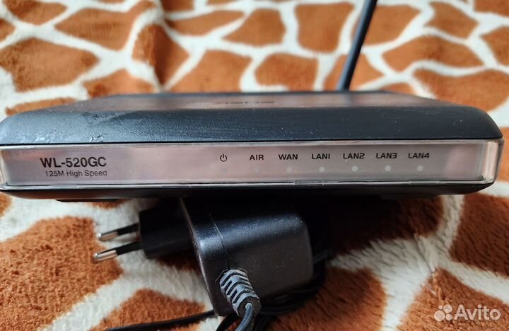 Wi-fi роутер asus WL-520GC