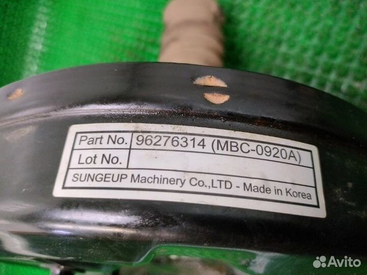 Вакуумный усилитель тормозов Заз Шанс Т100 MEM3307