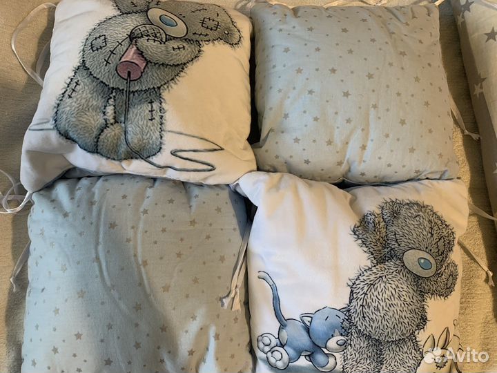 Бортики в кроватку