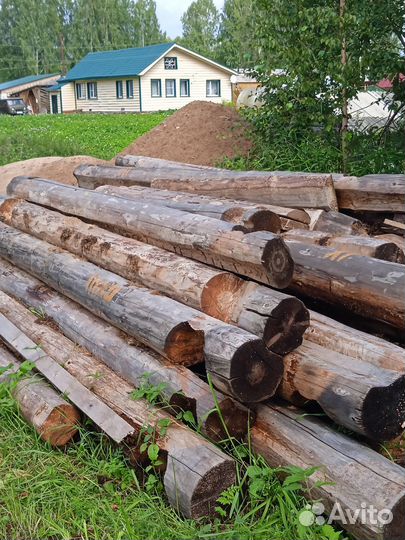 Сруб бани из бревна