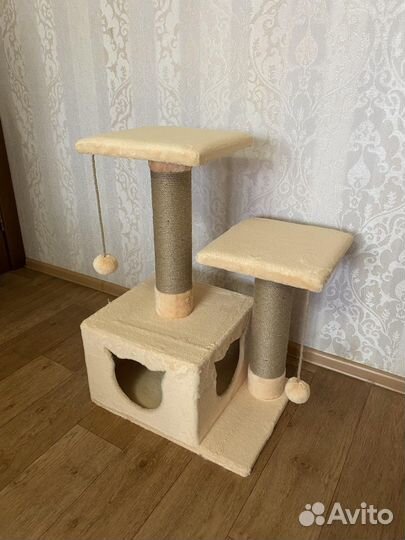 Когтеточка домик для кошек Новый