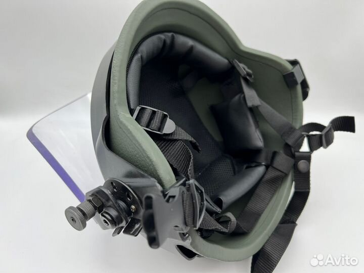 Баллистический шлем с забралом олива