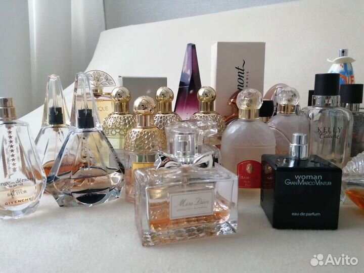 Остатки во флаконах (оригинал) из личной коллекции