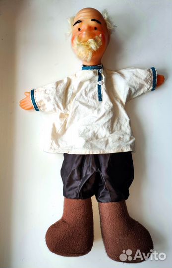 Кукла-Дед, бибабо, СССР, 60-е годы