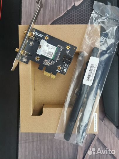 Wi-Fi адаптер asus PCE-AX3000