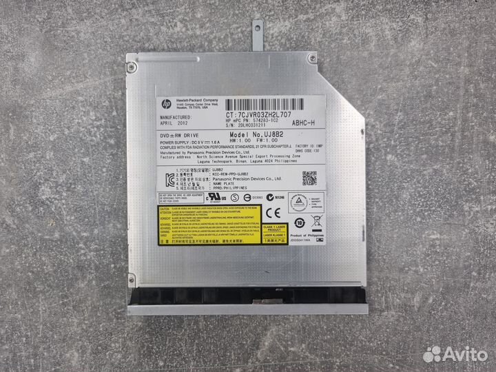 Дисковод с заглушкой HP envy M6 686916-001