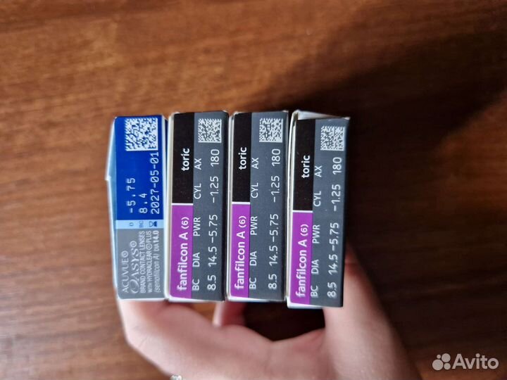 Линзы контактные (астигматизм) - 5.75