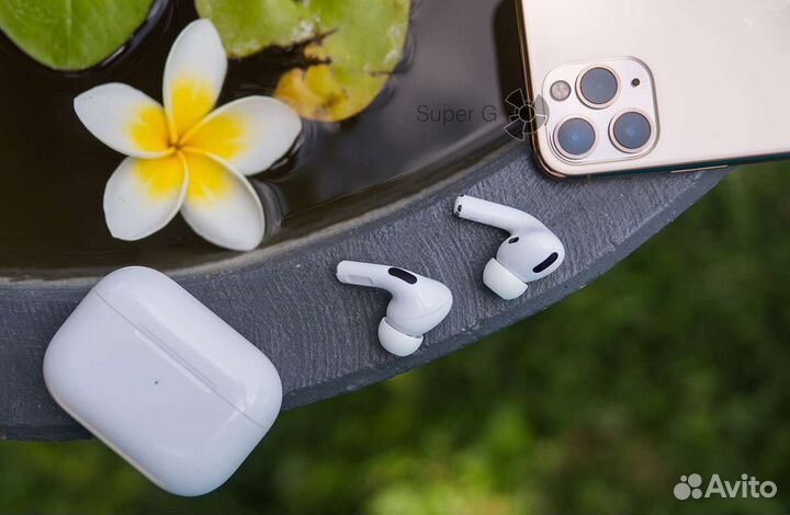 AirPods pro LUX(шумоподавление/прозрачность)