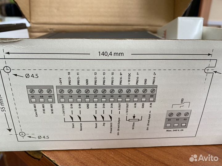 Частотные преобразователь VLT Micro Drive FC51