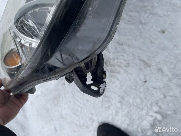 Фара правая черная opel astra H