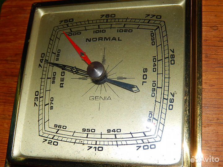 Старинный барометр с термометром, Германия