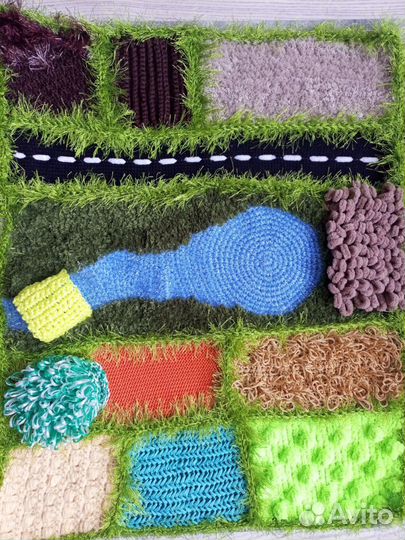 Тактильный логопедический коврик 